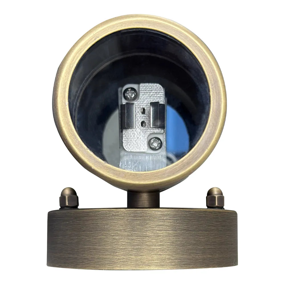 Outdoor Landscape Lighting LED 12V Low Voltage SCB05 Cast Brass Sconce Light | Lamp Ready 12V Low Voltage Landscape Light
