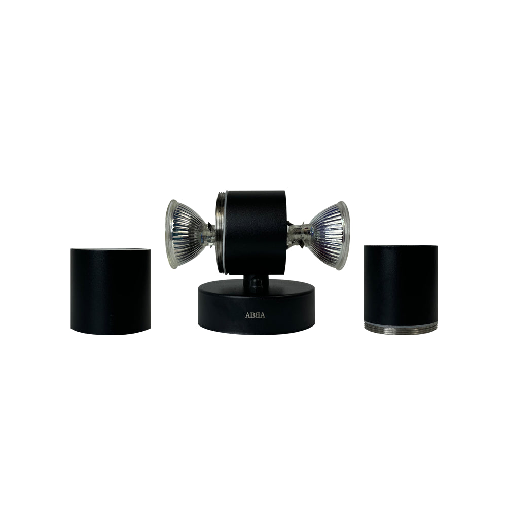 Outdoor Landscape Lighting LED 12V Low Voltage SCS06 4x/8x/12x Package LED Stainless Steel Cylinder Up Down Light 2 Directional Sconce Lighting with 12V Low Voltage 5W 3000K Bulb
