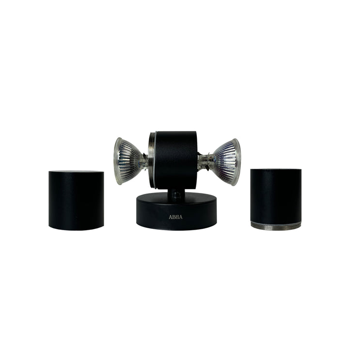 Outdoor Landscape Lighting LED 12V Low Voltage SCS06 4x/8x/12x Package LED Stainless Steel Cylinder Up Down Light 2 Directional Sconce Lighting with 12V Low Voltage 5W 3000K Bulb