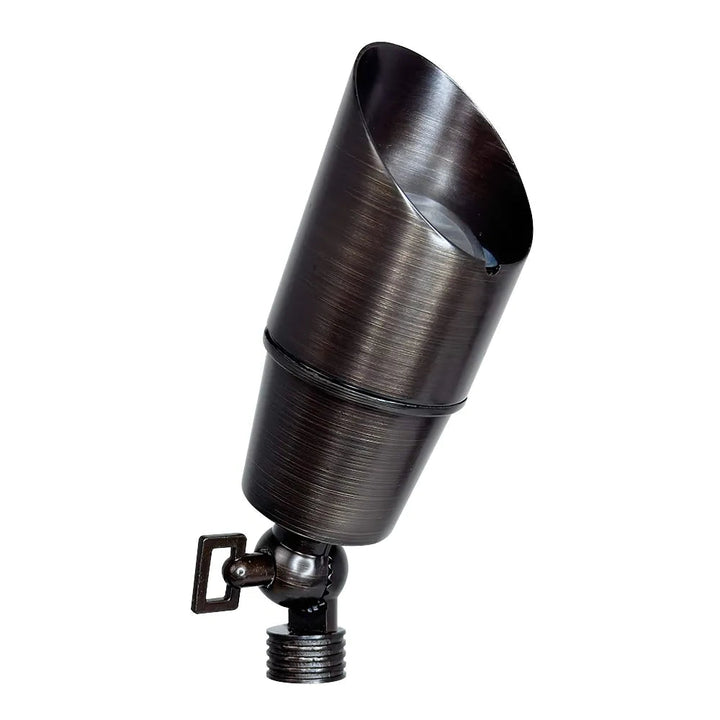 Outdoor Landscape Lighting LED 12V Low Voltage SPB01 4x/8x/12x Package 12V Low Voltage Directional Brass Spotlight Outdoor Landscape Lighting with MR16 5W 3000K Bulb