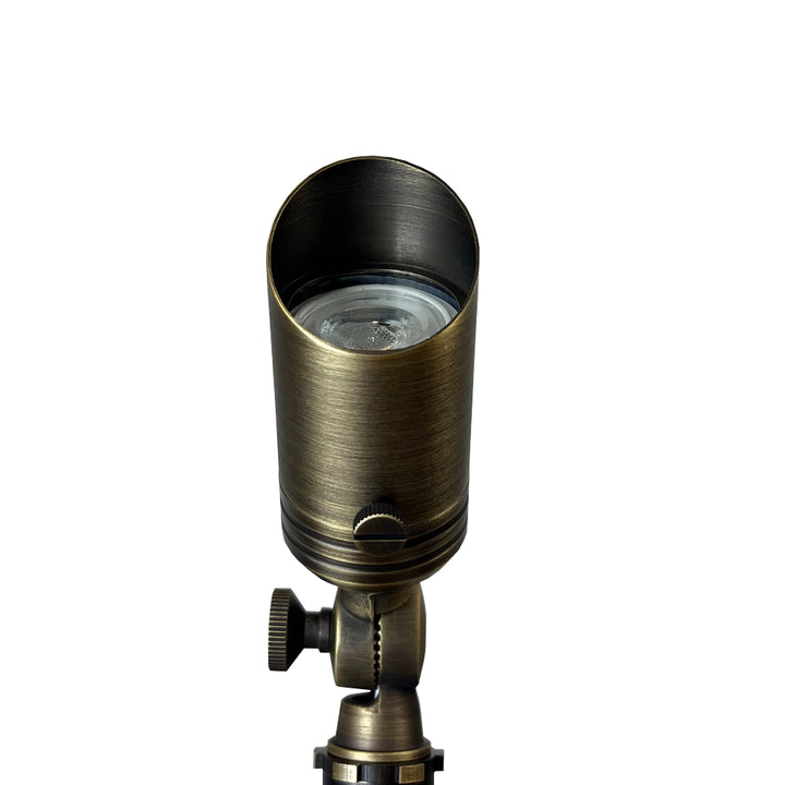Outdoor Landscape Lighting LED 12V Low Voltage SPB02 12V Low Voltage Small Directional Bullet Brass Spotlight Outdoor Landscape Lighting MR11 Socket