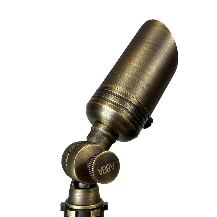 Outdoor Landscape Lighting LED 12V Low Voltage SPB02 12V Low Voltage Small Directional Bullet Brass Spotlight Outdoor Landscape Lighting MR11 Socket