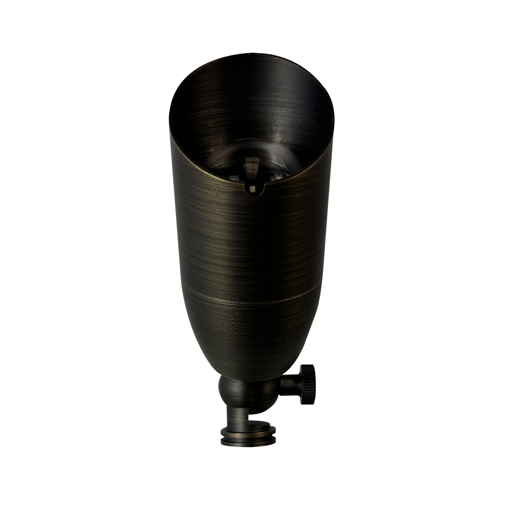 Outdoor Landscape Lighting LED 12V Low Voltage SPB14 4x/8x/12x Package 12V Low Voltage LED Outdoor Landscape Brass Spotlight MR16 5W 3000K Bulb