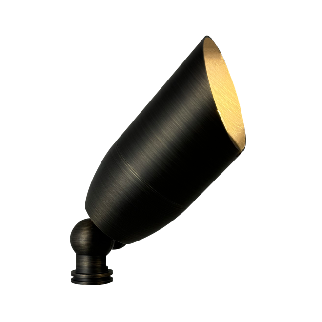 Outdoor Landscape Lighting LED 12V Low Voltage SPB14 4x/8x/12x Package 12V Low Voltage LED Outdoor Landscape Brass Spotlight MR16 5W 3000K Bulb