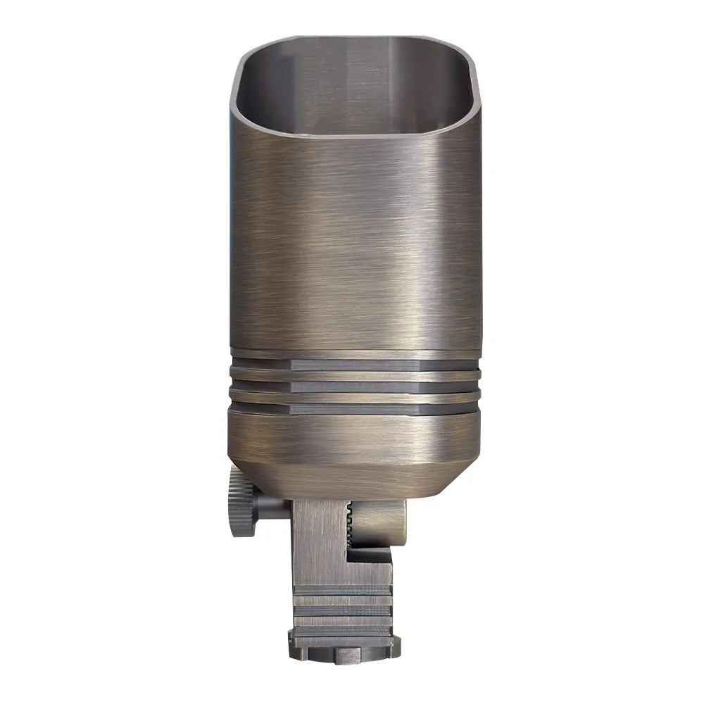 Outdoor Landscape Lighting LED 12V Low Voltage SPB03 Cast Brass Spot Light | Lamp Ready 12V Low Voltage Landscape Light MR16 Socket