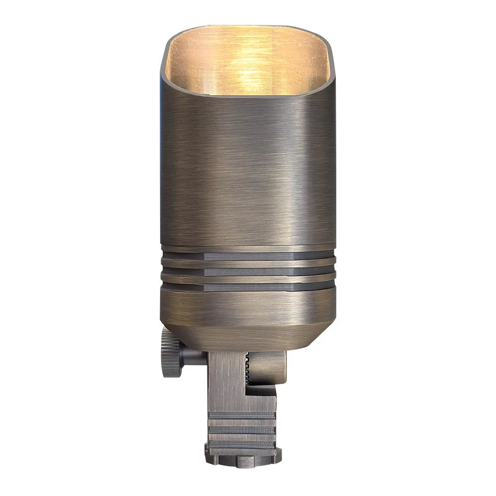 Outdoor Landscape Lighting LED 12V Low Voltage SPB03 Cast Brass Spot Light | Lamp Ready 12V Low Voltage Landscape Light MR16 Socket