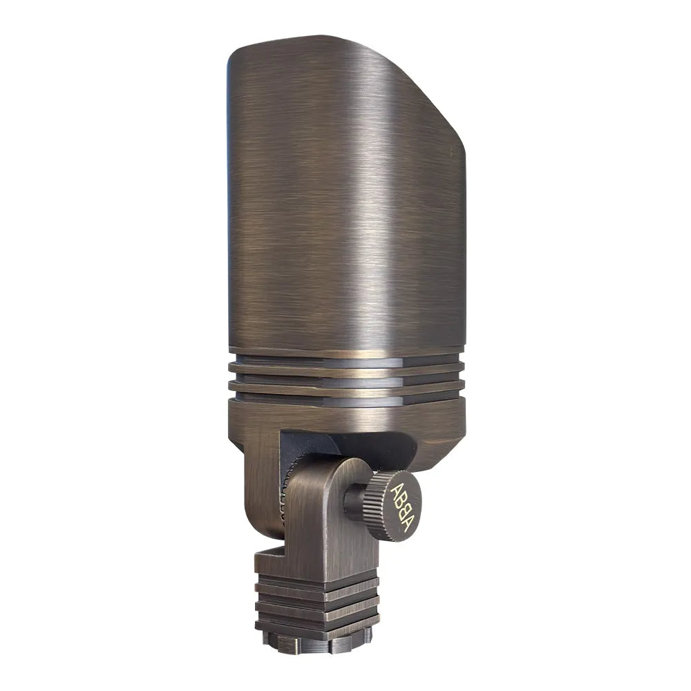 Outdoor Landscape Lighting LED 12V Low Voltage SPB03 Cast Brass Spot Light | Lamp Ready 12V Low Voltage Landscape Light MR16 Socket