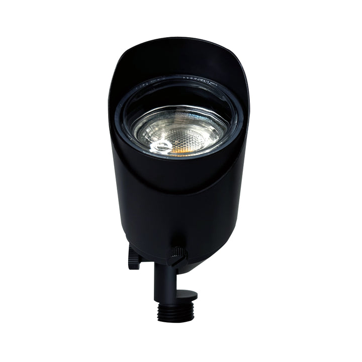 Outdoor Landscape Lighting LED 12V Low Voltage SPB05 Cast Brass Spotlight | Lamp Ready 12V Low Voltage Landscape Light MR16 Socket