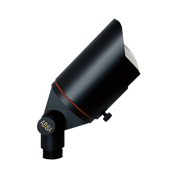 Outdoor Landscape Lighting LED 12V Low Voltage SPB05 Cast Brass Spotlight | Lamp Ready 12V Low Voltage Landscape Light MR16 Socket Black Brass