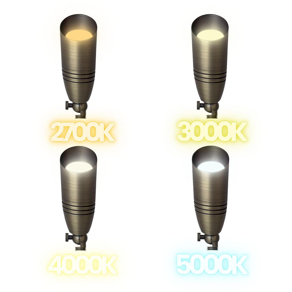 Outdoor Landscape Lighting LED 12V Low Voltage SPB06 Cast Brass 12V Low Voltage Spotlight | Outdoor LED Spotlight with MR16 Socket