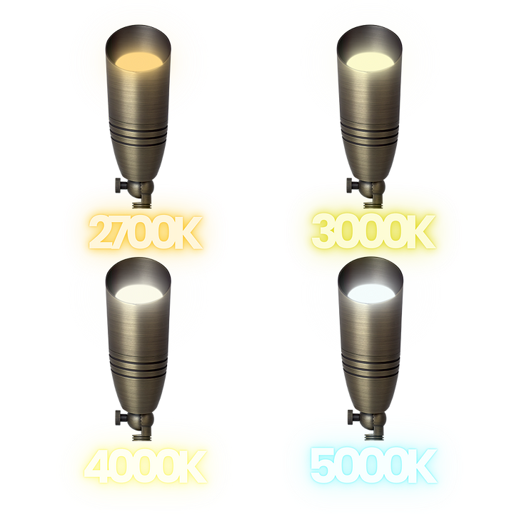 Outdoor Landscape Lighting LED 12V Low Voltage SPB06 Cast Brass 12V Low Voltage Spotlight | Outdoor LED Spotlight with MR16 Socket
