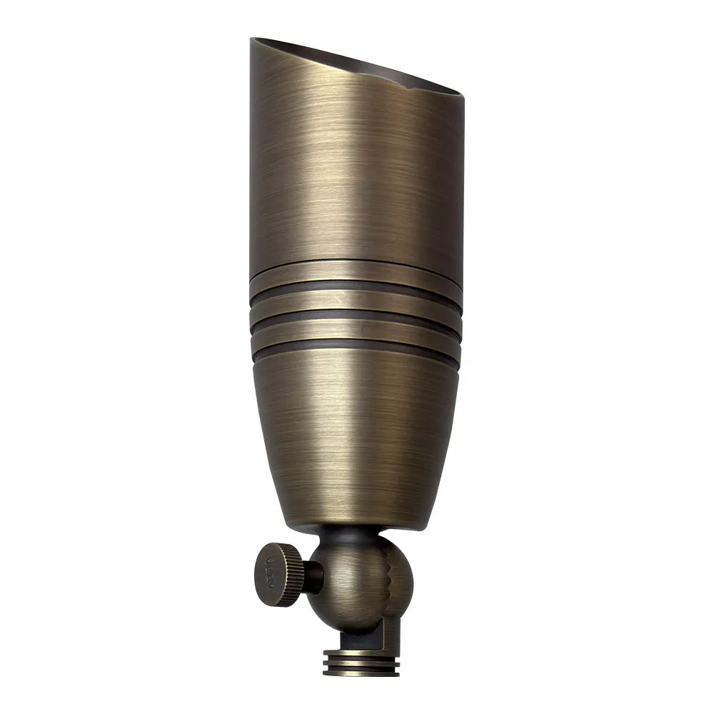 Outdoor Landscape Lighting LED 12V Low Voltage SPB06 Cast Brass 12V Low Voltage Spotlight | Outdoor LED Spotlight with MR16 Socket