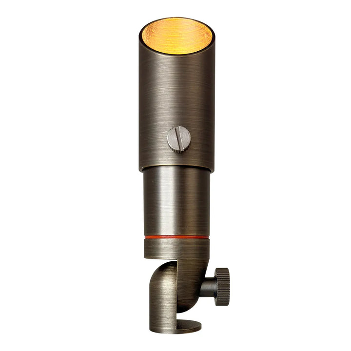 Outdoor Landscape Lighting LED 12V Low Voltage SPB08 4x/8x/12x Package 5W 3000K Warm White Integrated LED Brass Spotlight 12V Low Voltage Small Directional Bullet Light Outdoor Landscape