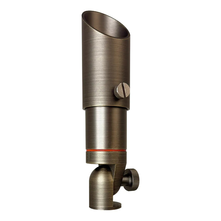 Outdoor Landscape Lighting LED 12V Low Voltage SPB08 Cast Brass Spotlight | 5W 3000K Warm White Integrated LED 12V Low Voltage Landscape Light