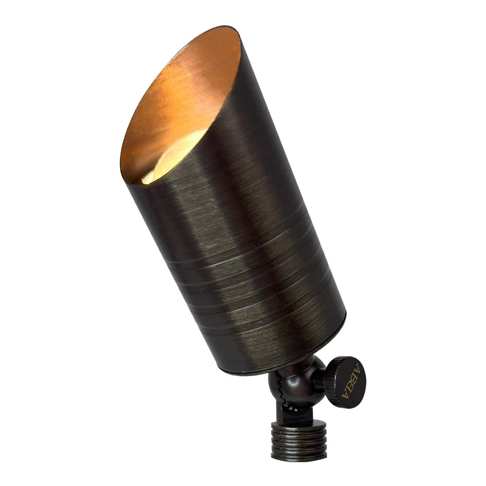 Outdoor Landscape Lighting LED 12V Low Voltage SPB09 12V Low Voltage LED Outdoor Landscape Cast Brass Spotlight MR16 Socket