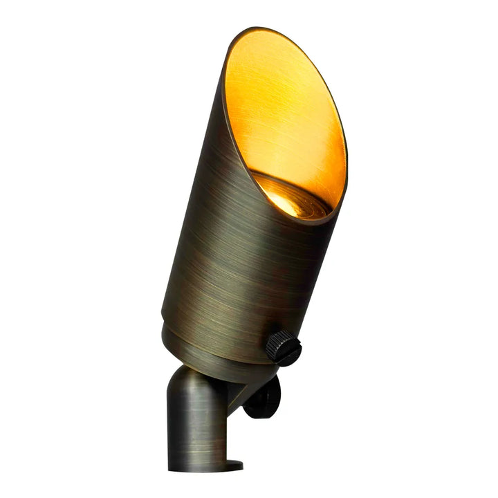 Outdoor Landscape Lighting LED 12V Low Voltage SPB10 4x/8x/12x Package 8W 3000K Warm White Integrated LED Brass Spotlight 12V Low Voltage Small Directional Bullet Light