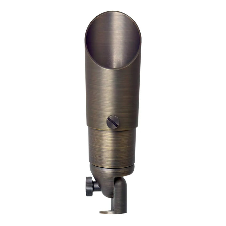 Outdoor Landscape Lighting LED 12V Low Voltage SPB10 Cast Brass Spotlight | 8W 3000K Warm White Integrated LED 12V Low Voltage Landscape Light