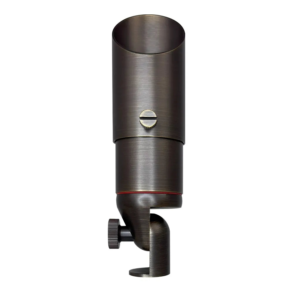 Outdoor Landscape Lighting LED 12V Low Voltage SPB11 Cast Brass Spotlight | Lamp Ready 12V Low Voltage Landscape Light MR16 Socket
