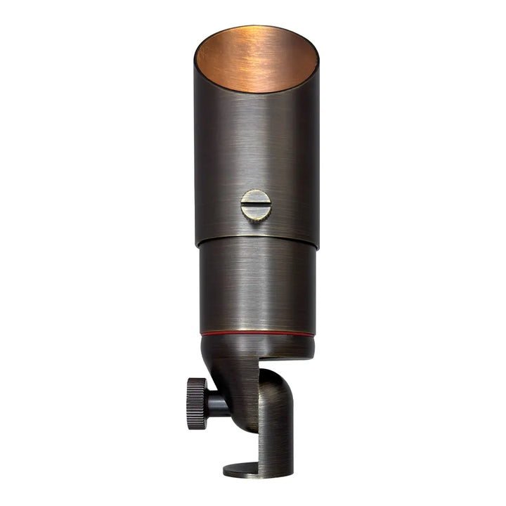 Outdoor Landscape Lighting LED 12V Low Voltage SPB11 Cast Brass Spotlight | Lamp Ready 12V Low Voltage Landscape Light MR16 Socket