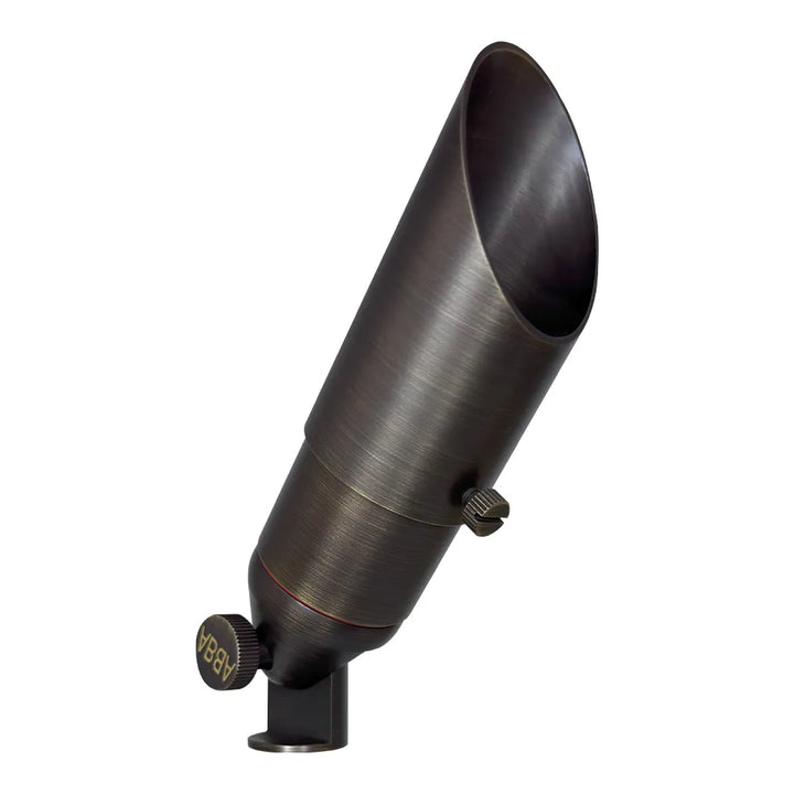 Outdoor Landscape Lighting LED 12V Low Voltage SPB11 Cast Brass Spotlight | Lamp Ready 12V Low Voltage Landscape Light MR16 Socket