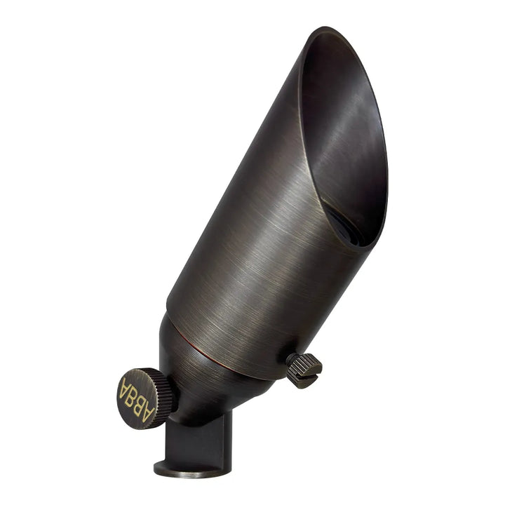 Outdoor Landscape Lighting LED 12V Low Voltage SPB11 Cast Brass Spotlight | Lamp Ready 12V Low Voltage Landscape Light MR16 Socket