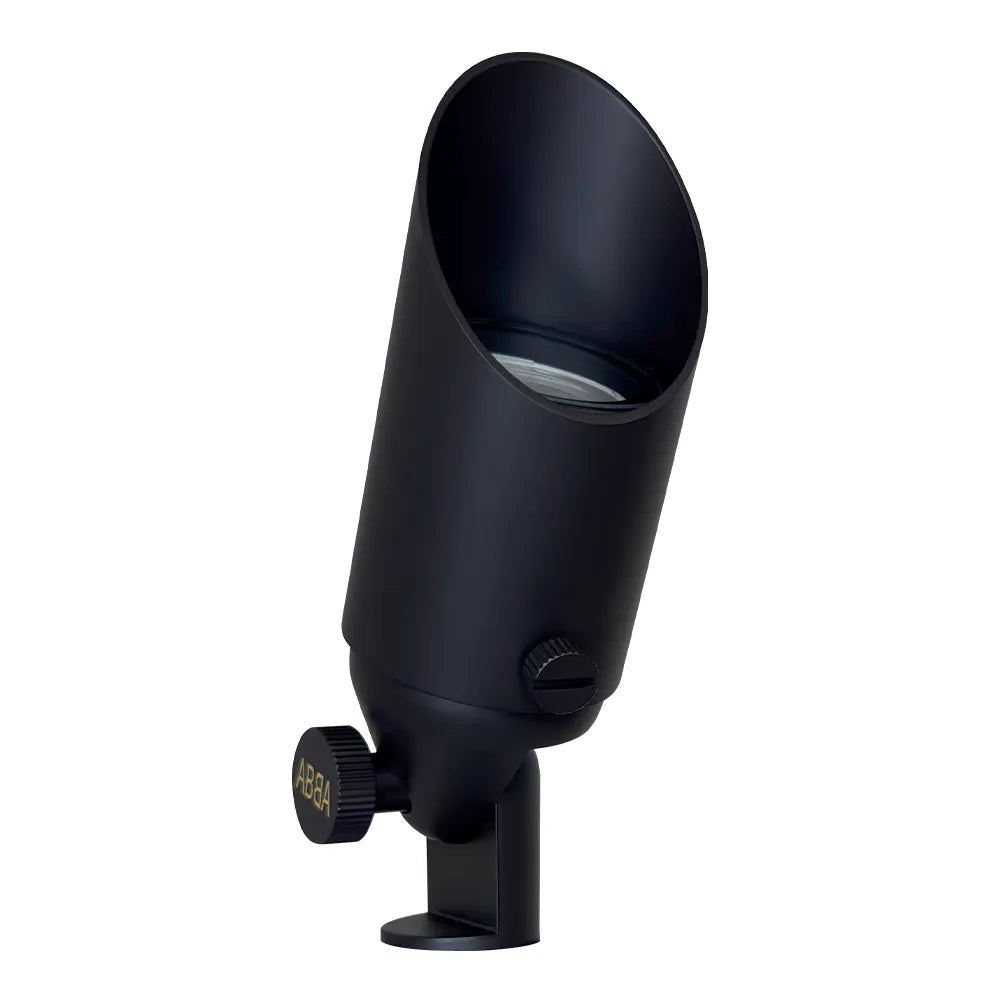 Outdoor Landscape Lighting LED 12V Low Voltage SPB11 Cast Brass Spotlight | Lamp Ready 12V Low Voltage Landscape Light MR16 Socket