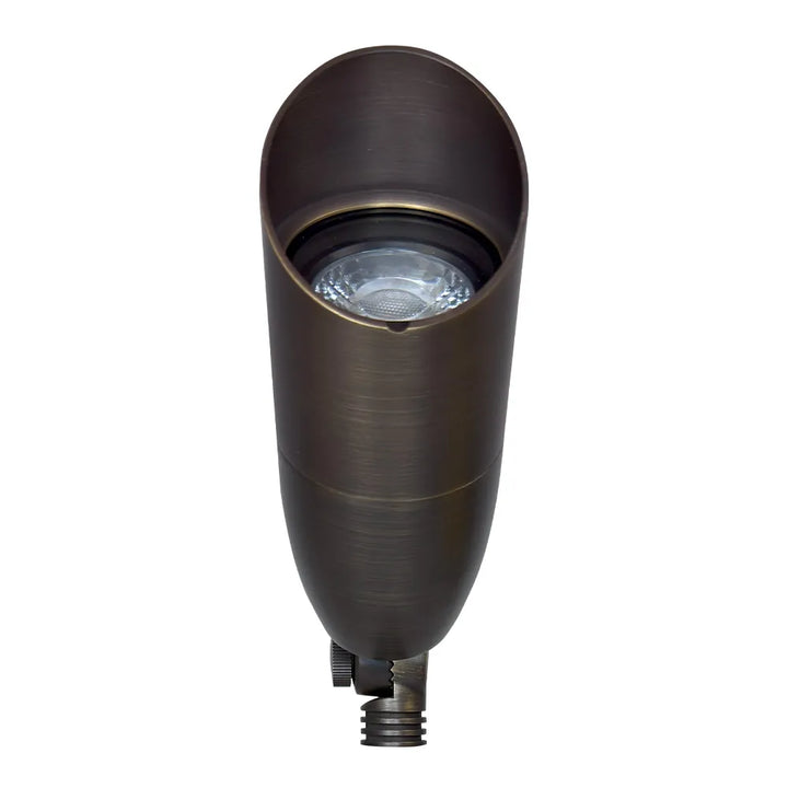 Outdoor Landscape Lighting LED 12V Low Voltage SPB13 4x/8x/12x Package 3W-12W Adjustable Integrated LED 12V Low Voltage Outdoor Landscape Lighting Bullet Style Brass Spotlight