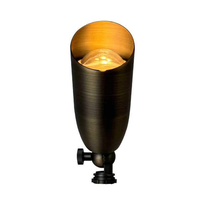 Outdoor Landscape Lighting LED 12V Low Voltage SPB14 4x/8x/12x Package 12V Low Voltage LED Outdoor Landscape Brass Spotlight MR16 5W 3000K Bulb