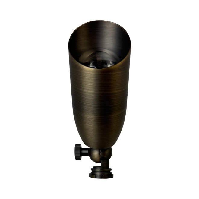 Outdoor Landscape Lighting LED 12V Low Voltage SPB14 4x/8x/12x Package 12V Low Voltage LED Outdoor Landscape Brass Spotlight MR16 5W 3000K Bulb