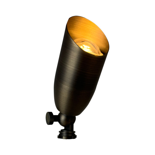 Outdoor Landscape Lighting LED 12V Low Voltage SPB14 4x/8x/12x Package 12V Low Voltage LED Outdoor Landscape Brass Spotlight MR16 5W 3000K Bulb