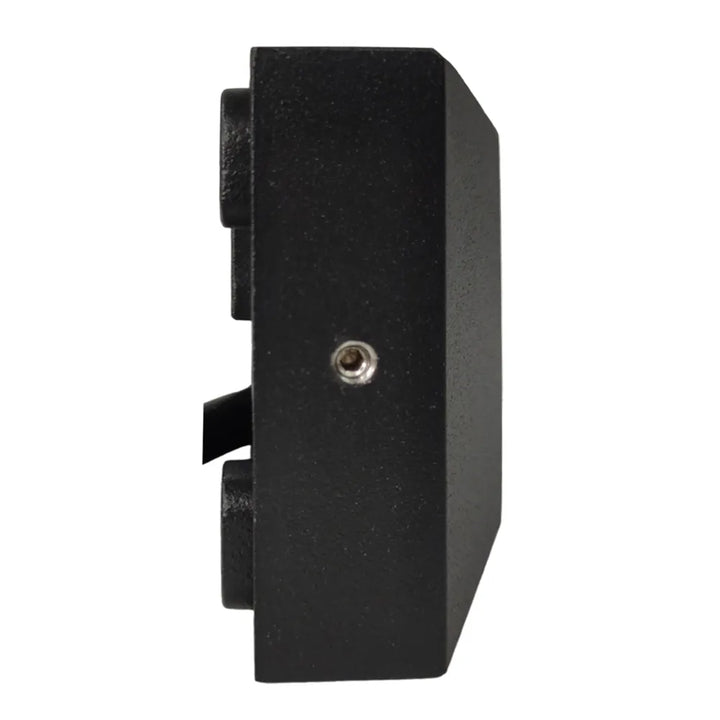 Outdoor Landscape Lighting LED 12V Low Voltage STA03 2+2+2W 3CCT 3000K/4000K/5000K 12V Low Voltage Cast Aluminum Rectangular Surface Mount LED Stair Step or Deck Light