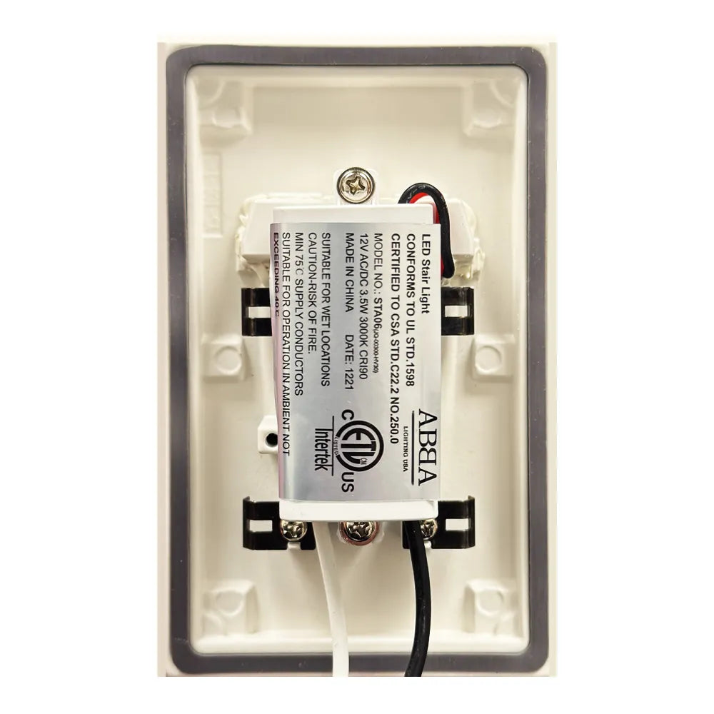 Outdoor Landscape Lighting LED 12V Low Voltage STA06 Cast Aluminum Step Light | 3.5W 3000K Warm White Integrated LED 12V Low Voltage Landscape Light