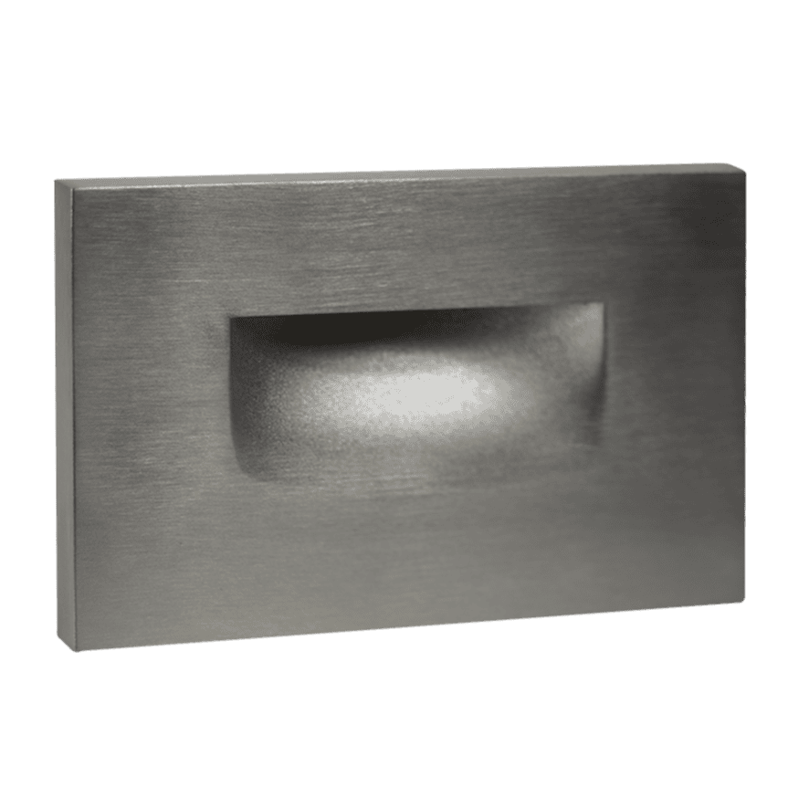 Outdoor Landscape Lighting LED 12V Low Voltage STA07 4x/8x/12x Package 3W 12V Low Voltage 3CCT Rectangular Waterproof Horizontal LED Aluminum Stairs Step Light Fixture