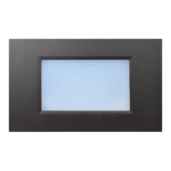 Outdoor Landscape Lighting LED 12V Low Voltage STA10 Cast Aluminum Step Light | 3.5W 3CCT Integrated LED 12V Low Voltage Landscape Light Dark Bronze