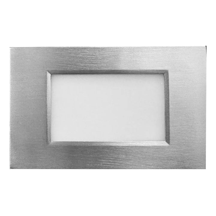 Outdoor Landscape Lighting LED 12V Low Voltage STA10 Cast Aluminum Step Light | 3.5W 3CCT Integrated LED 12V Low Voltage Landscape Light Silver