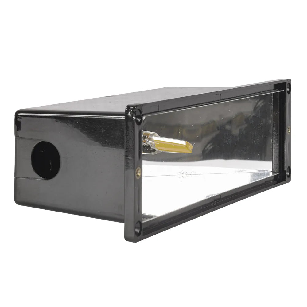 Outdoor Landscape Lighting LED 12V Low Voltage STB03 Cast Brass 9" Step Light | Lamp Ready 12V Low Voltage Landscape Light