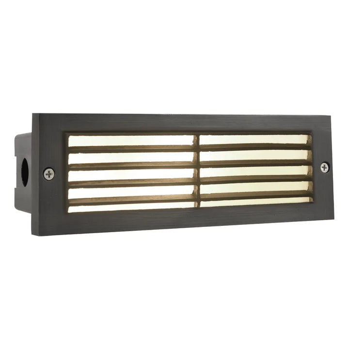 Outdoor Landscape Lighting LED 12V Low Voltage STB03 Cast Brass 9" Step Light | Lamp Ready 12V Low Voltage Landscape Light