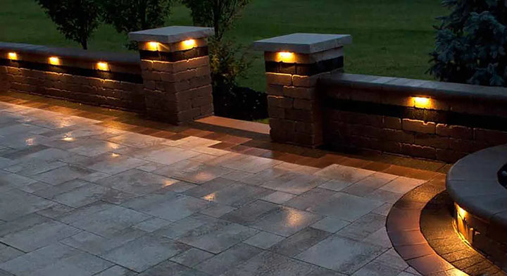 Outdoor Landscape Lighting LED 12V Low Voltage STA04 Cast Aluminum Step Light | 3+3W 3CCT Integrated LED 12V Low Voltage Landscape Light