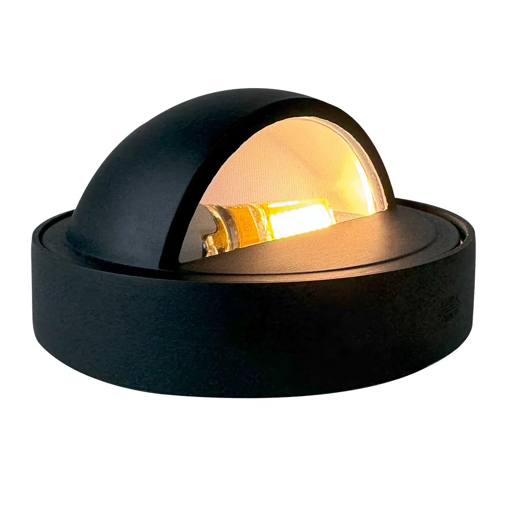 Outdoor Landscape Lighting LED 12V Low Voltage STB09 4x/8x/12x Package LED Brass 3.42" Round Deck Light Surface Mount 12V Low Voltage Landscape Lighting 3W 3000K Bulb