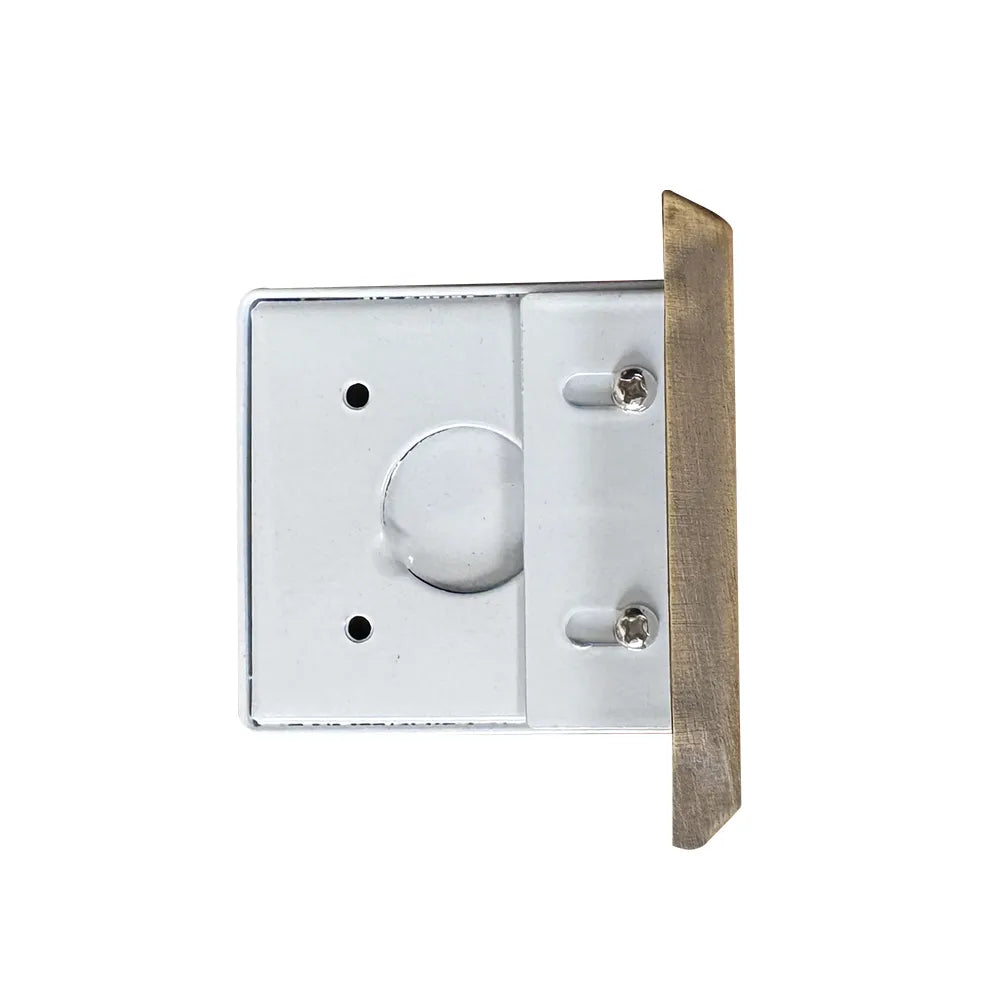 Outdoor Landscape Lighting LED 12V Low Voltage STB11 Cast Brass 5.5" Step Light | 1.5W 3000K Warm White Integrated LED 12V Low Voltage Landscape Light