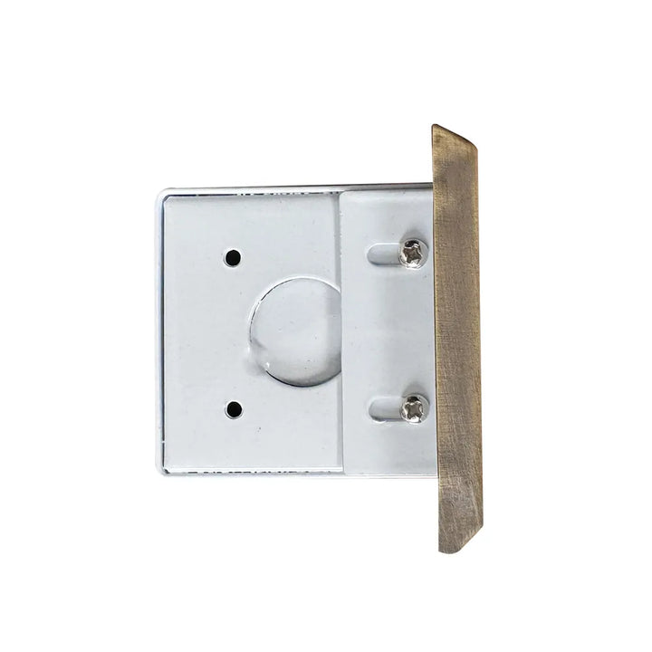 Outdoor Landscape Lighting LED 12V Low Voltage STB11 Cast Brass 5.5" Step Light | 1.5W 3000K Warm White Integrated LED 12V Low Voltage Landscape Light