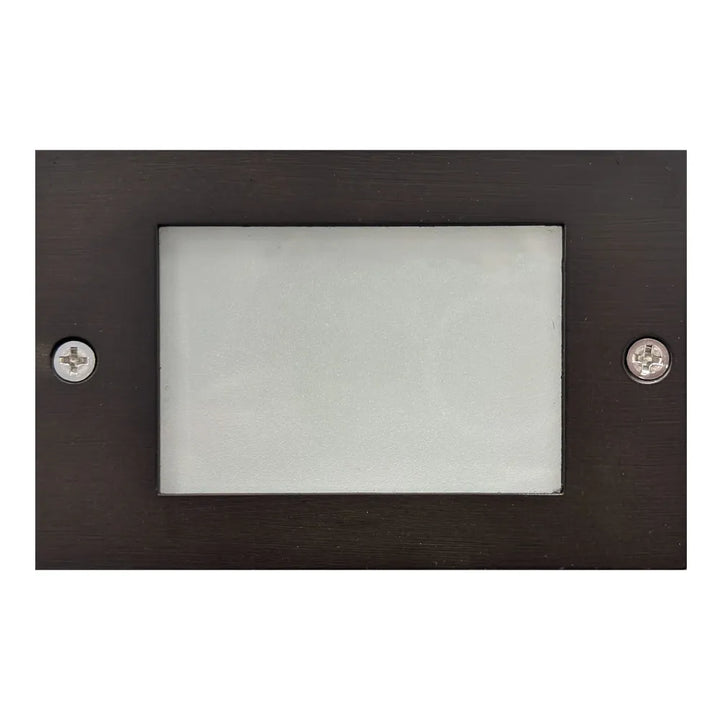 Outdoor Landscape Lighting LED 12V Low Voltage STB15 Cast Brass 4.5" Step Light | Lamp Ready 12V Low Voltage Landscape Light