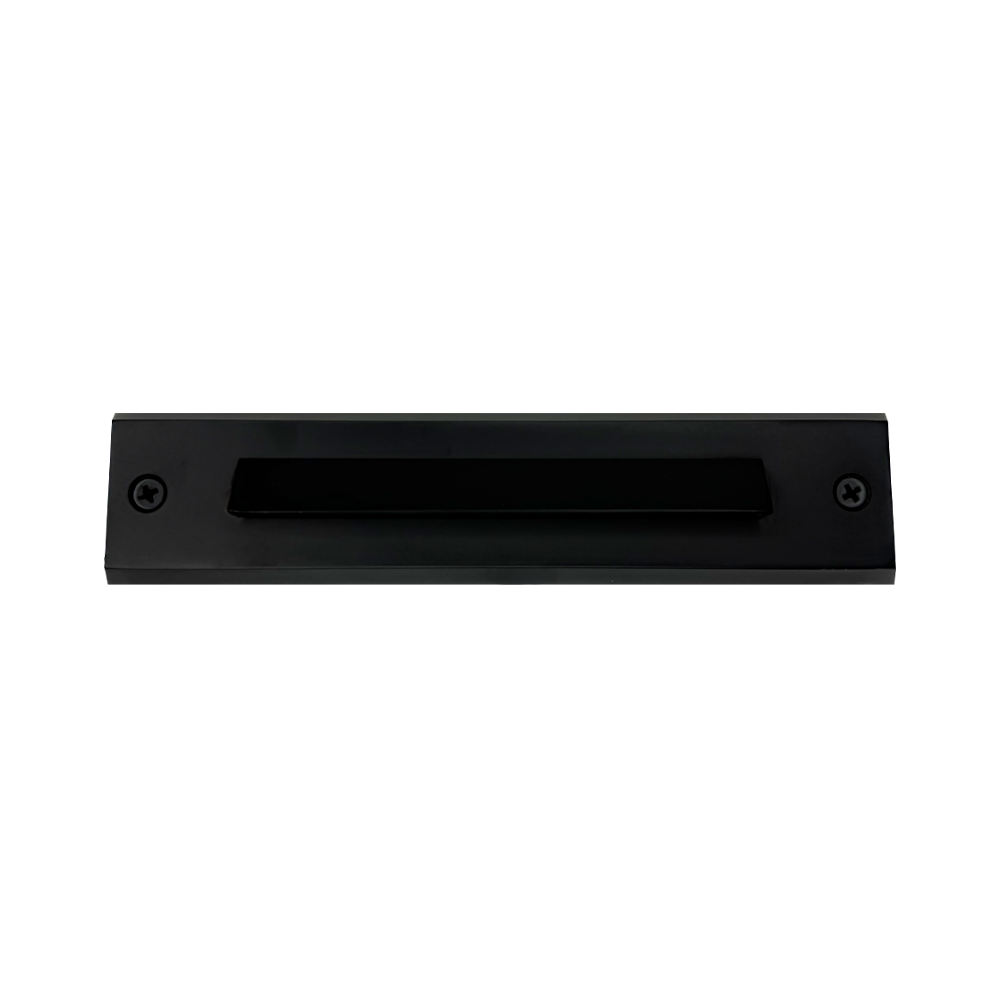 Outdoor Landscape Lighting LED 12V Low Voltage STB16 2W 12V Low Voltage LED Cast Brass Surface Mounted Slim Horizontal Outdoor & Indoor 7.37" Step Light Dark Brass