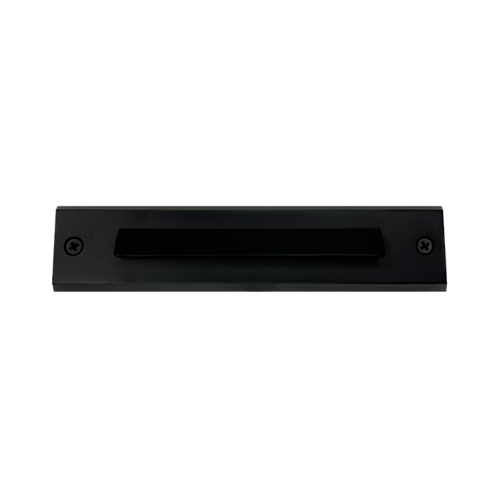 Outdoor Landscape Lighting LED 12V Low Voltage STB16 2W 12V Low Voltage LED Cast Brass Surface Mounted Slim Horizontal Outdoor & Indoor 7.37" Step Light Dark Brass