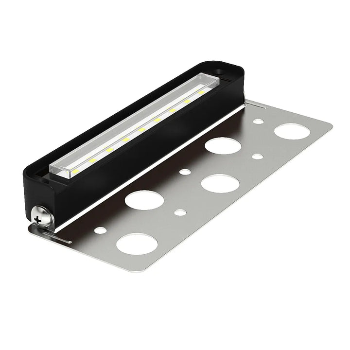 Outdoor Landscape Lighting LED 12V Low Voltage STB24 4.5W 5CCT Heavy Duty Cast Aluminum 7" Hardscape Light with Stainless Steel Bracket 12V-24V Low Voltage Landscape Lighting