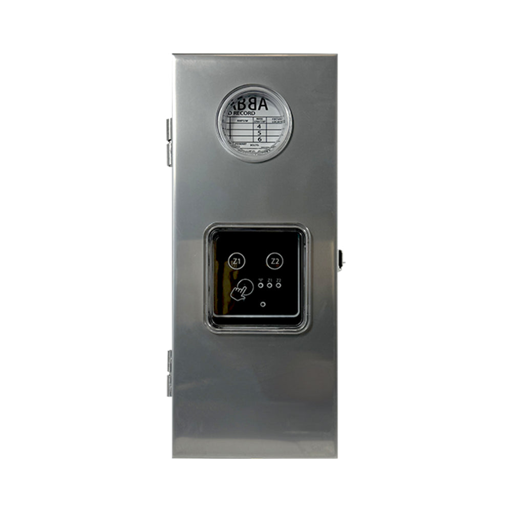 Outdoor Landscape Lighting LED 12V Low Voltage STS 2 300 2-Zone 300W Wi-Fi Stainless Steel AC 12V, 15V Low Voltage Transformer with Timer via App IP65