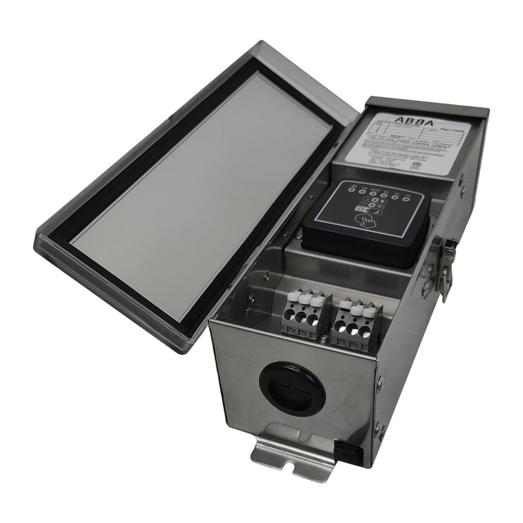 Outdoor Landscape Lighting LED 12V Low Voltage STSW150 AC 150W Smart WI-FI Stainless Steel Transformer | Low Voltage Power Supply