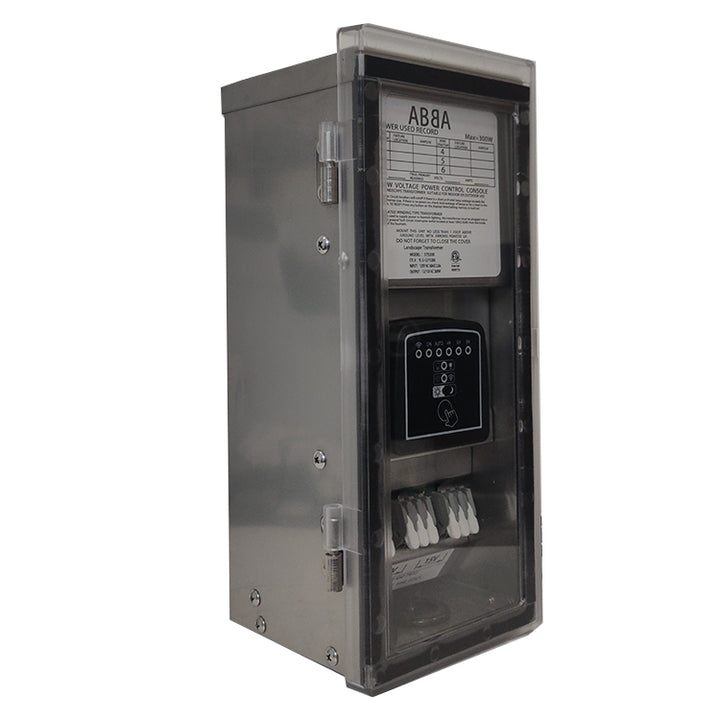 Outdoor Landscape Lighting LED 12V Low Voltage STS300 AC 300W Stainless Steel Transformer | Low Voltage Power Supply