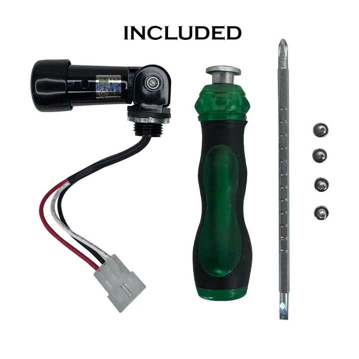 Outdoor Landscape Lighting LED 12V Low Voltage TSRPT300 300W Multi Tap Low Voltage Transformer with Photocell and Manual Dial Timer IP65 Waterproof