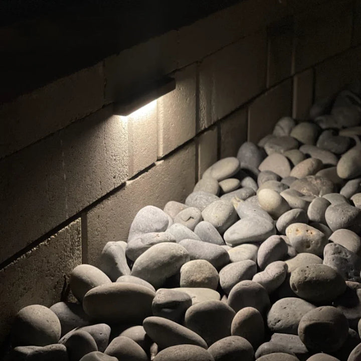 Outdoor Landscape Lighting LED 12V Low Voltage STBP10 Tulay Antique/Black Brass Hardscape Light 7" Low Voltage Outdoor Lighting